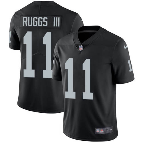 Las Vegas Raiders #11 Henry Ruggs III Black Team Color Men's Stitched Vapor Untouchable Limited Jersey Men's