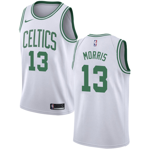 Boston Celtics #13 Marcus Morris White Swingman Association Edition Jersey Mens