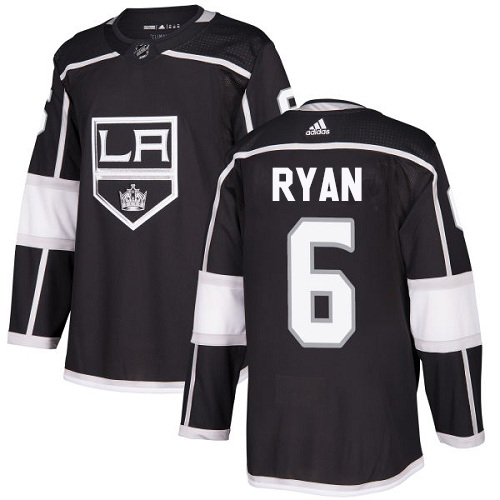 Adidas Los Angeles Kings #6 Joakim Ryan Black Home Authentic Stitched Youth Jersey Youth
