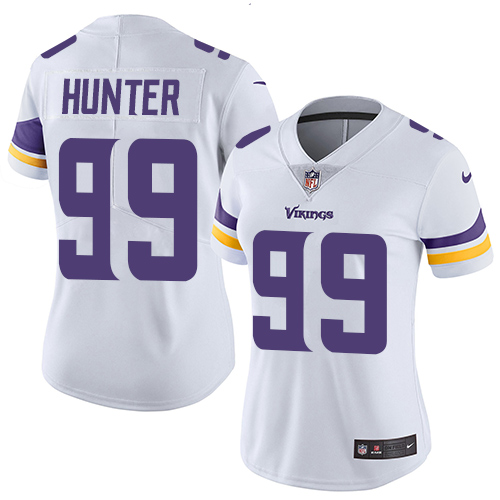 Vikings #99 Danielle Hunter White Women's Stitched Vapor Untouchable Limited Jersey