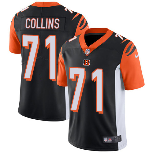Bengals #71 La'el Collins Black Team Color Youth Stitched Vapor Untouchable Limited Jersey