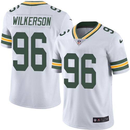 Green Bay Packers #96 Muhammad Wilkerson White Men's Stitched Vapor Untouchable Limited Jersey Men's