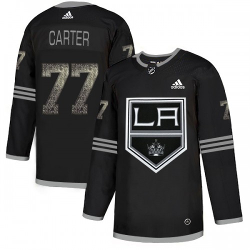 Adidas Los Angeles Kings #77 Jeff Carter Black Authentic Classic Stitched Jersey Men's