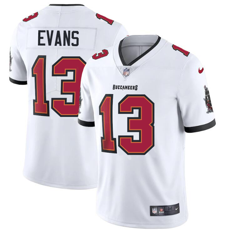 Tampa Bay Buccaneers #13 Mike Evans Youth White Vapor Limited Jersey