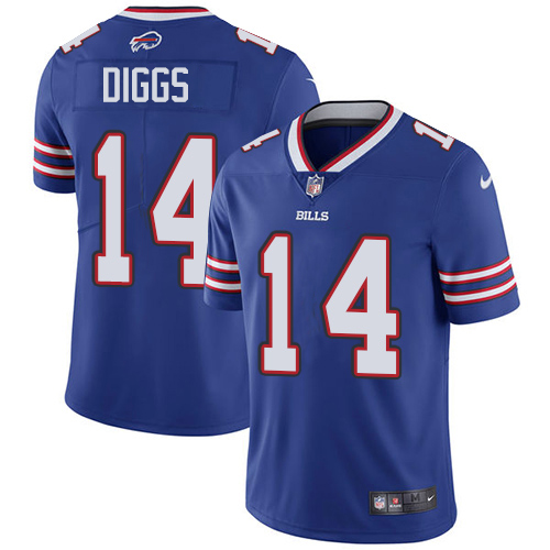 Bills #14 Stefon Diggs Royal Blue Team Color Men's Stitched Vapor Untouchable Limited Jersey