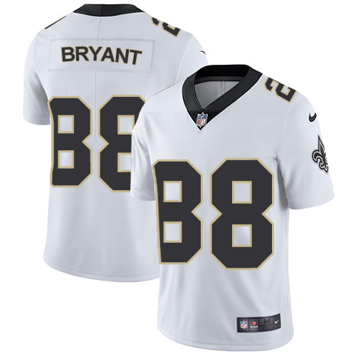 New Orleans Saints #88 Dez Bryant White Men's Stitched Vapor Untouchable Limited Jersey Men's
