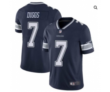 Men's Womens Youth Kids Dallas Cowboys #7 Trevon Diggs Navy Blue Stitched Vapor Untouchable Limited Jersey