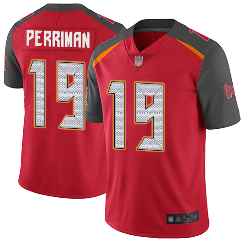 Tampa Bay Buccaneers #19 Breshad Perriman Red Team Color Youth Stitched Vapor Untouchable Limited Jersey Youth