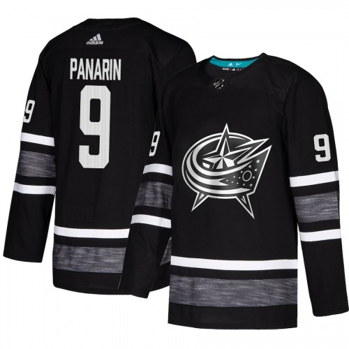 Adidas Columbus Blue Jackets #9 Artemi Panarin Black 2019 All-Star Game Parley Authentic Stitched Jersey Men's
