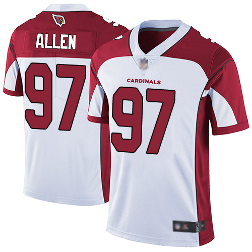 Arizona Cardinals #97 Zach Allen White Men's Stitched Vapor Untouchable Limited Jersey Men's