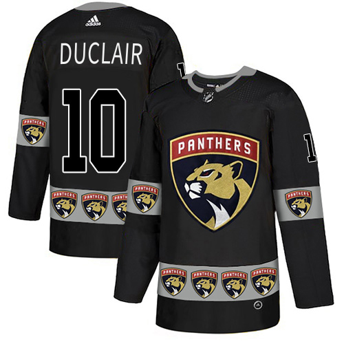 Adidas Panthers #10 Anthony Duclair Black Authentic Team Logo Fashion Stitched Jersey