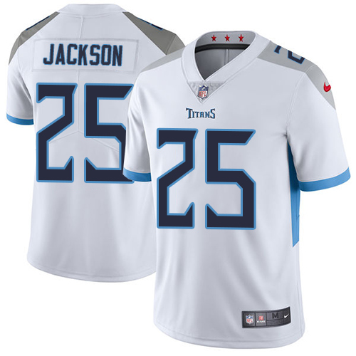 Tennessee Titans #25 Adoree' Jackson White Men's Stitched Vapor Untouchable Limited Jersey Men's