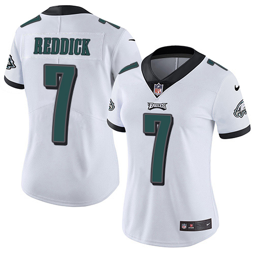 Eagles #7 Haason Reddick White Women's Stitched Vapor Untouchable Limited Jersey