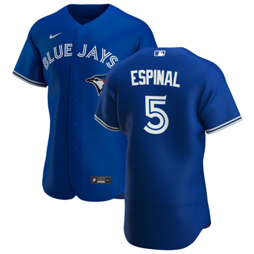 Toronto Toronto Blue Jays #5 Santiago Espinal Men's Royal Alternate 2020 Authentic Player Jersey Men's