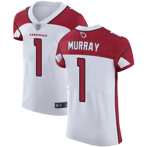 Cardinals #1 Kyler Murray White Men's Stitched Vapor Untouchable Elite Jersey