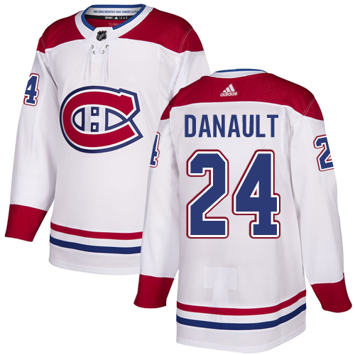 Adidas Montreal Canadiens #24 Phillip Danault White Authentic Stitched Youth Jersey Youth