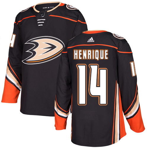 Adidas Anaheim Ducks #14 Adam Henrique Black Home Authentic Youth Stitched Jersey Youth