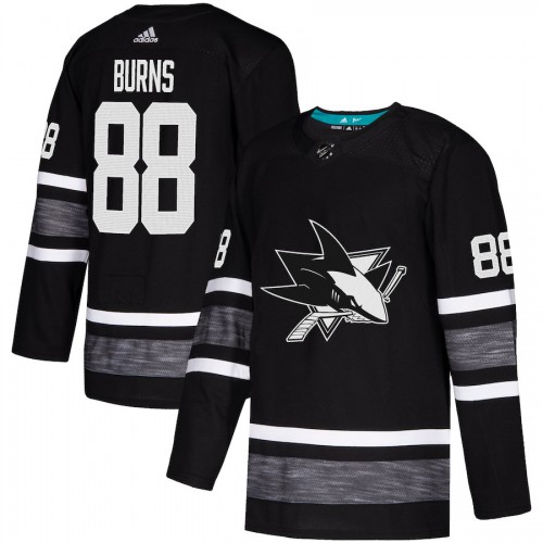 Adidas San Jose Sharks #88 Brent Burns Black Authentic 2019 All-Star Stitched Youth Jersey Youth