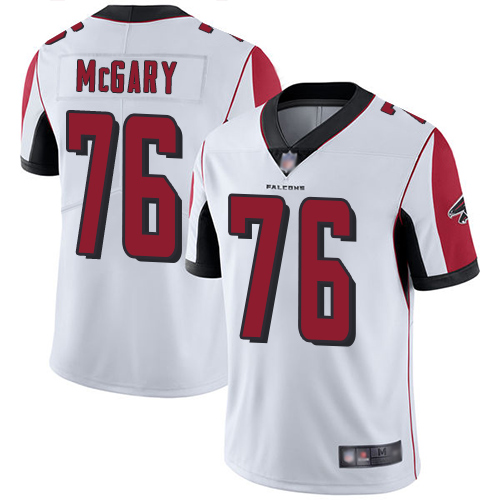 Atlanta Falcons #76 Kaleb McGary White Youth Stitched Vapor Untouchable Limited Jersey Youth