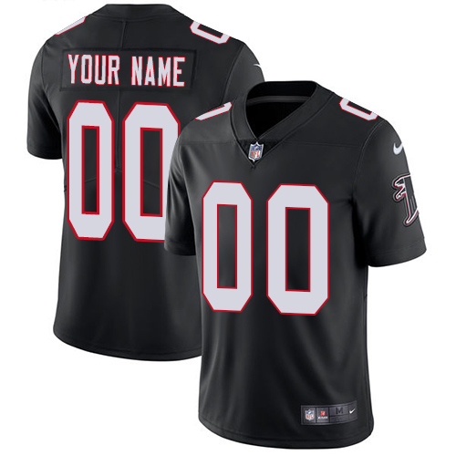 Atlanta Falcons Customized Black Alternate Stitched Vapor Untouchable Limited Youth Jersey