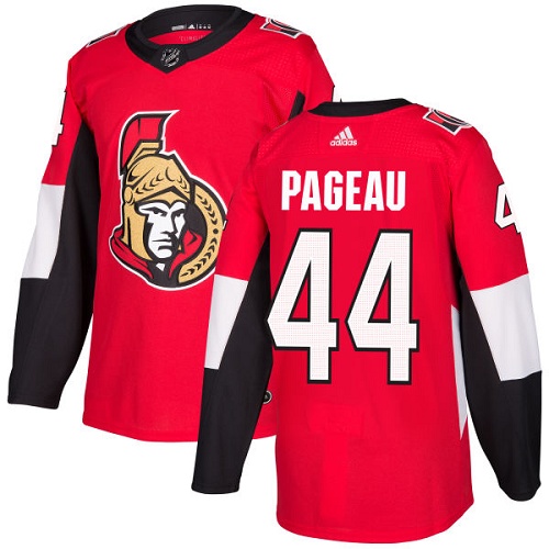 Adidas Ottawa Senators #44 Jean-Gabriel Pageau Red Home Authentic Stitched Jersey Men's