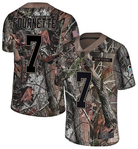Tampa Bay Buccaneers #7 Leonard Fournette Camo Men's Stitched Limited Rush Realtree Jersey