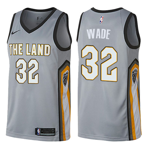 Cleveland Cavaliers #32 Dean Wade Gray Womens Swingman City Edition Jersey Womens