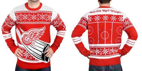 Detroit Red Wings Men's Ugly Sweater