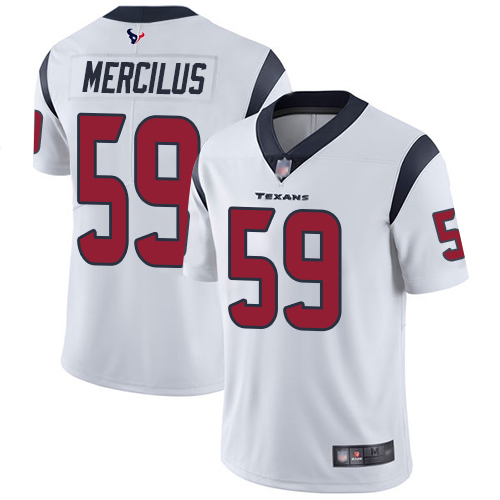 Houston Texans #59 Whitney Mercilus White Men's Stitched Vapor Untouchable Limited Jersey Men's