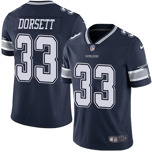 Cowboys #33 Tony Dorsett Navy Blue Team Color Youth Stitched Vapor Untouchable Limited Jersey