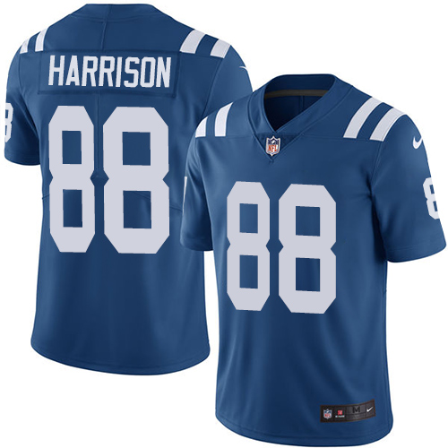 Indianapolis Colts #88 Marvin Harrison Royal Blue Team Color Youth Stitched Vapor Untouchable Limited Jersey Youth