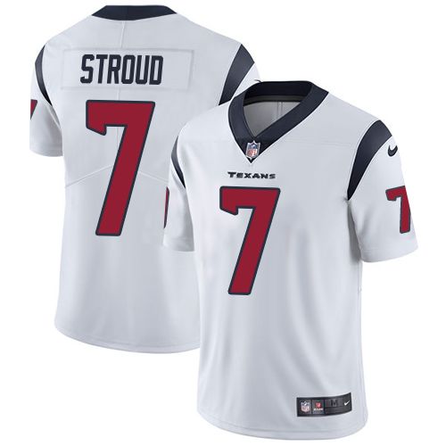 Texans #7 C.J. Stroud White Men's Stitched Vapor Untouchable Limited Jersey