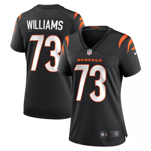 Cincinnati Cincinnati Bengals #73 Jonah Williams Black Women's Game Jersey Womens