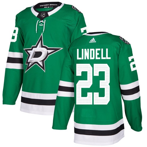 Adidas Dallas Stars #23 Esa Lindell Green Home Authentic Youth Stitched Jersey Youth