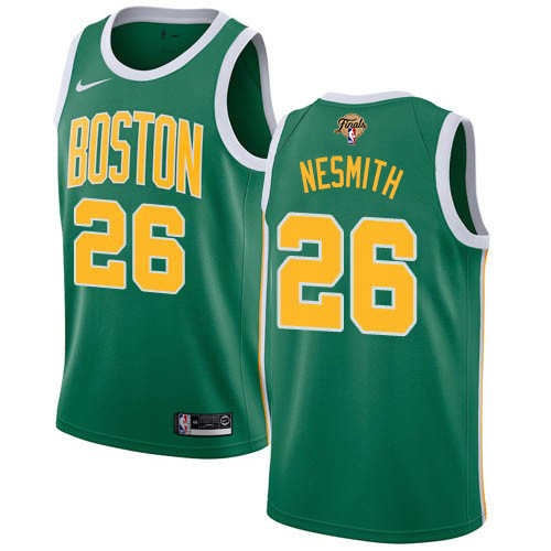 Boston Celtics #26 Aaron Nesmith Green 2022 Finals Swingman Earned Edition Jersey Mens