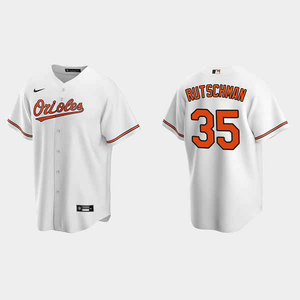 Men's Youth Women's Baltimore Orioles #35 Adley Rutschman Cool Base Home Jersey - White
