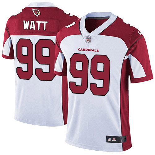 Cardinals #99 J.J. Watt White Men's Stitched Vapor Untouchable Limited Jersey