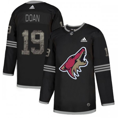 Adidas Arizona Coyotes #19 Shane Doan Black Authentic Classic Stitched Jersey Men's