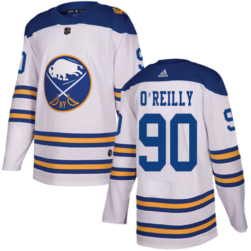 Adidas Buffalo Sabres #90 Ryan O'Reilly White Authentic 2018 Winter Classic Stitched Jersey Men's