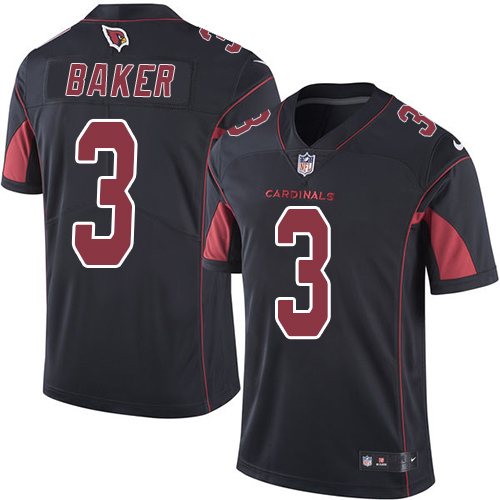 Cardinals #3 Budda Baker Black Youth Stitched Limited Rush Jersey