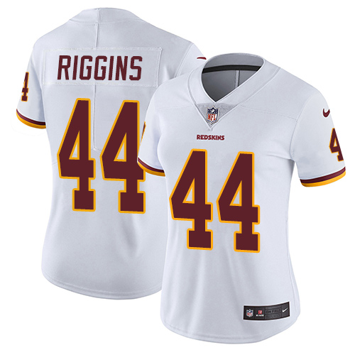 Washington Commanders #44 John Riggins White Women's Stitched Vapor Untouchable Limited Jersey Womens