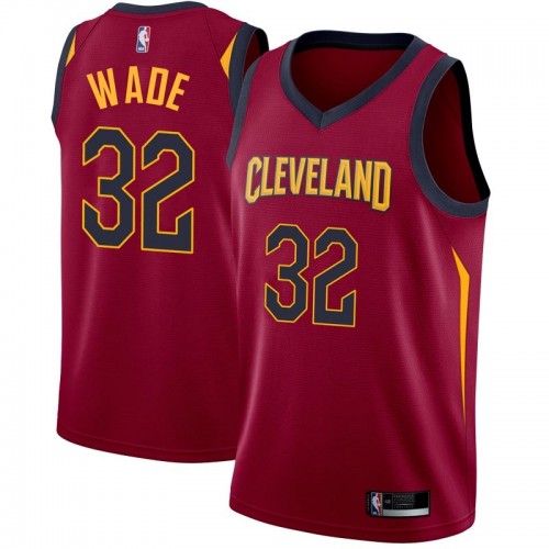 Cleveland Cavaliers #32 Dean Wade Red Womens Swingman Icon Edition Jersey Womens
