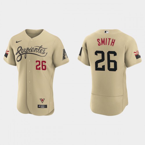 Arizona Arizona Diamondbacks #26 Pavin Smith Men's 2021 City Connect Authentic Jersey Gold Men's