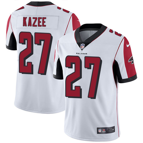 Atlanta Falcons #27 Damontae Kazee White Men's Stitched Vapor Untouchable Limited Jersey Men's