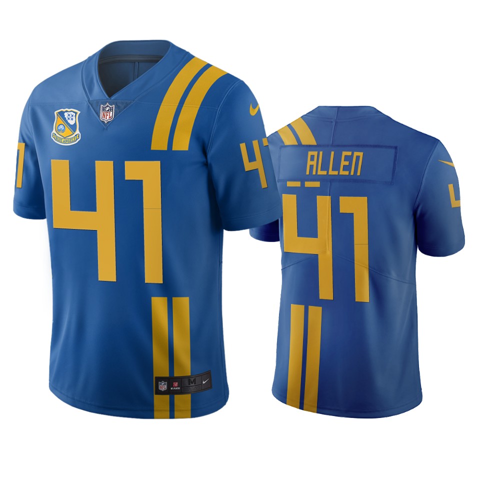 Jacksonville Jaguars #41 Josh Allen Royal Vapor Limited City Edition Jersey