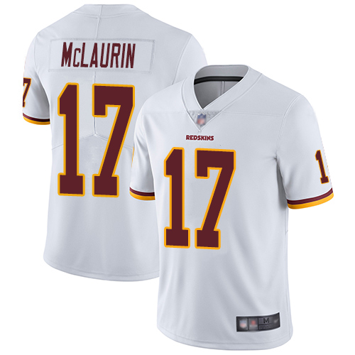 Commanders #17 Terry McLaurin White Men's Stitched Vapor Untouchable Limited Jersey