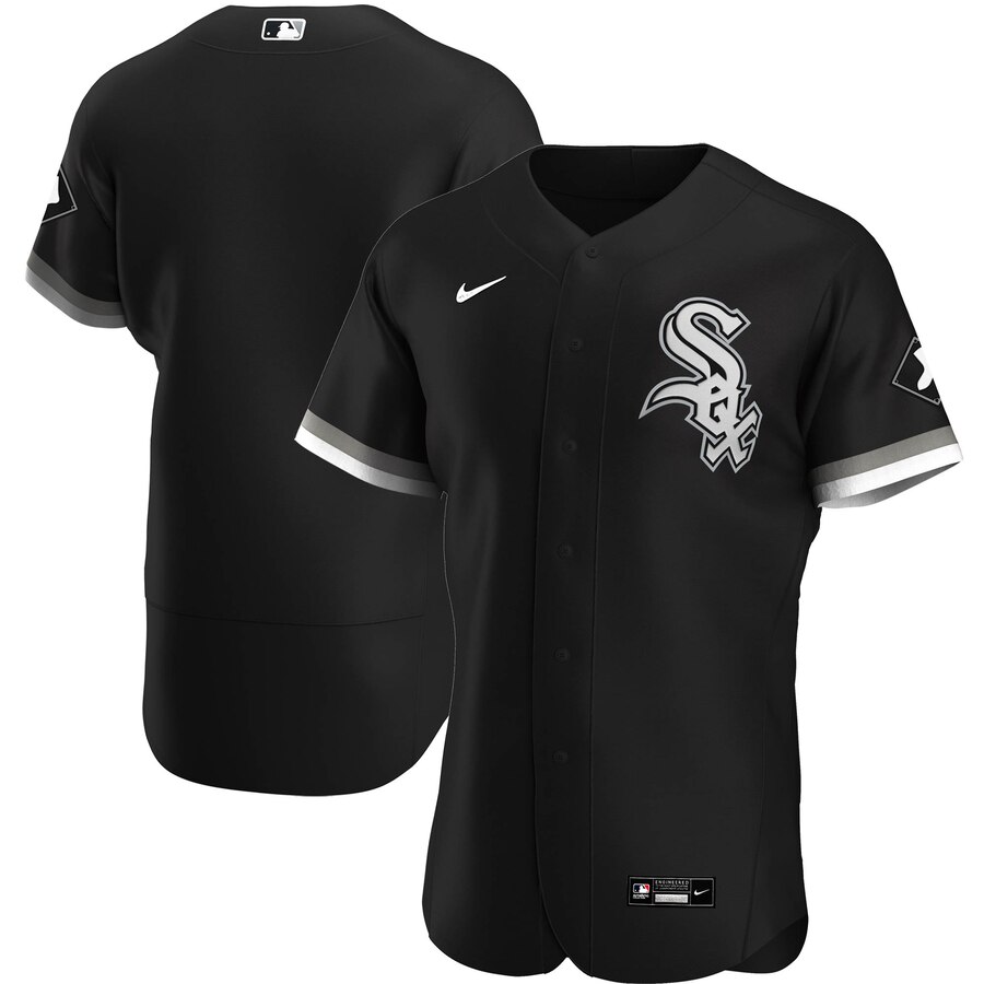 Chicago White Sox Men's Black Alternate 2020 Authentic Official Team Jersey