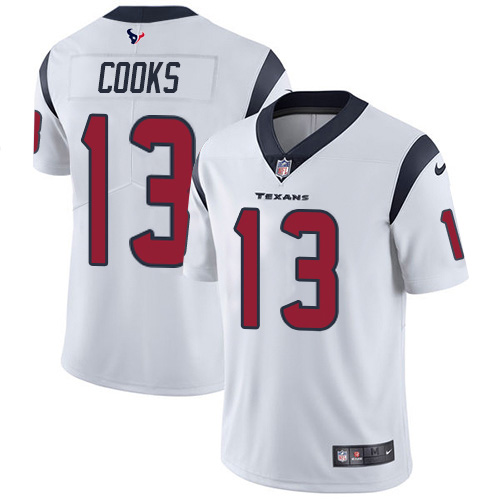 Texans #13 Brandin Cooks White Youth Stitched Vapor Untouchable Limited Jersey