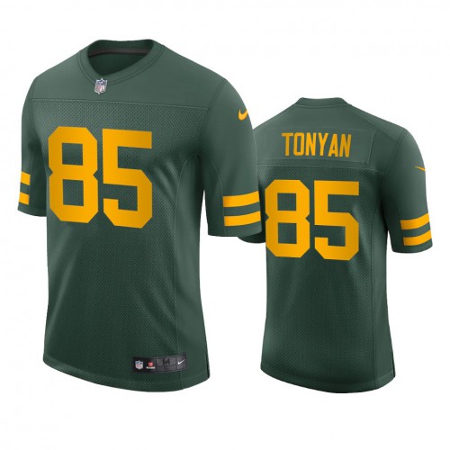 Green Bay Green Bay Packers #85 Robert Tonyan Men's Alternate Vapor Limited Player Jersey - Green Men's