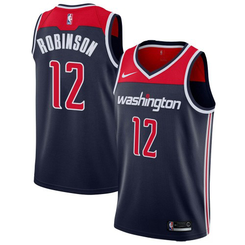 Washington Wizards #12 Jerome Robinson Navy Blue Youth Swingman Statement Edition Jersey Youth